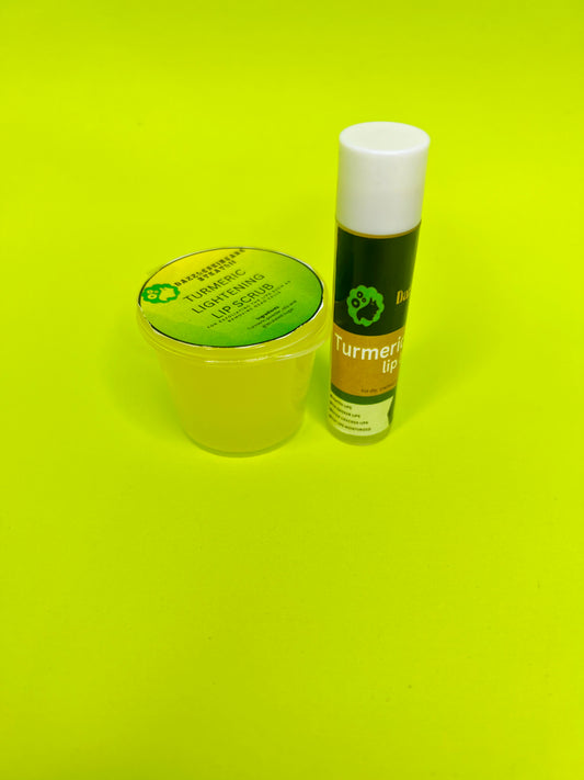 Lip balm and Lip scrub combo